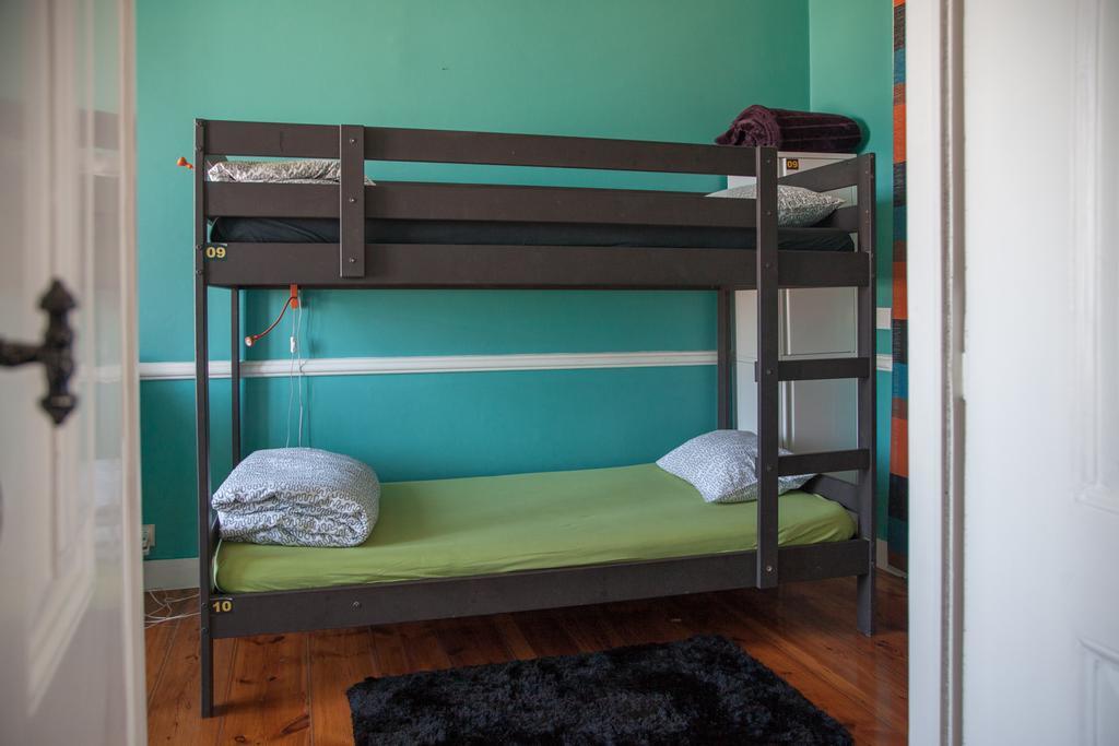 Hostel Graca 28 Lisboa Rom bilde